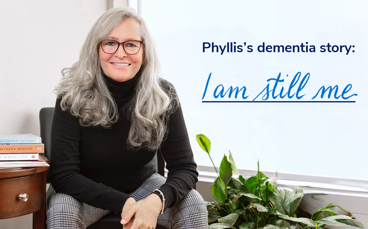 Please join us for an exclusive live webinar. Phyllis's dementia story: I am still me